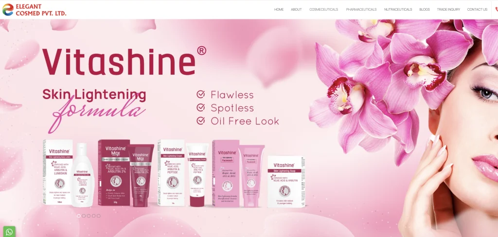 Elegant-Cosmed-Private-Limited-ウェブサイト - インドのシャンプーメーカートップ11 2026 - Zicail