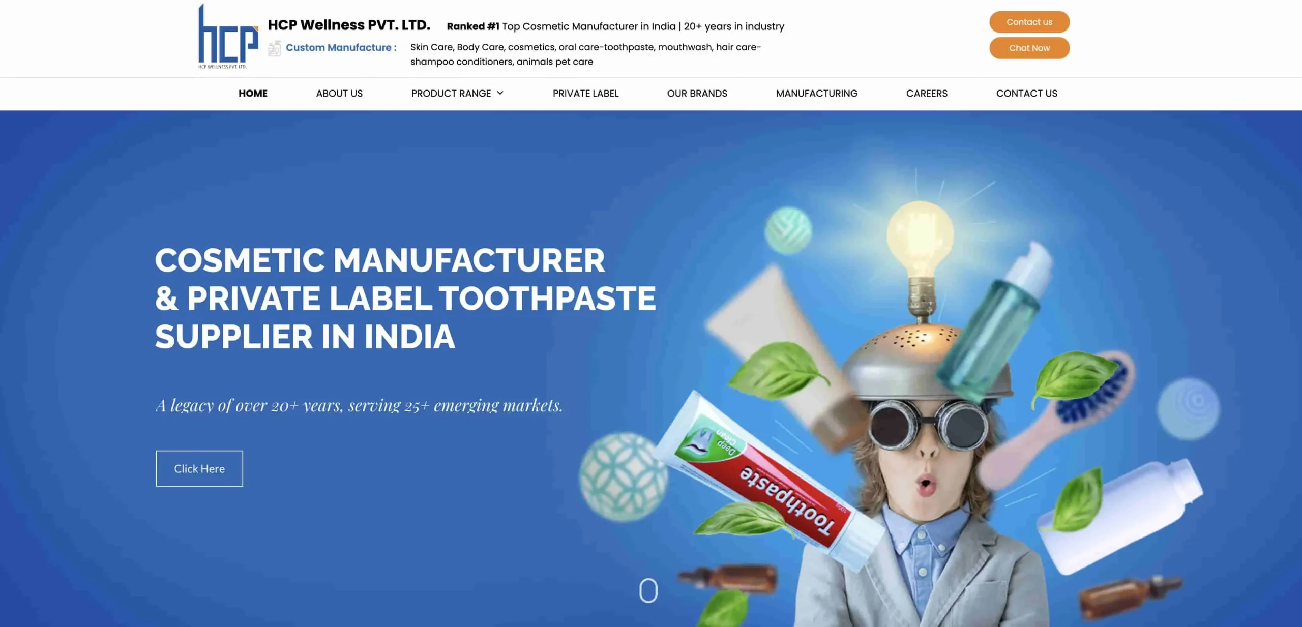 HCP-Wellness-Website - 2026年版プライベートブランドシャンプーメーカー上位10社 - Zicail
