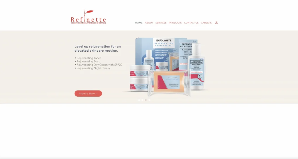 Refinette化粧品ウェブサイト - フィリピンのスキンケアメーカートップ11 2026 - Zicail