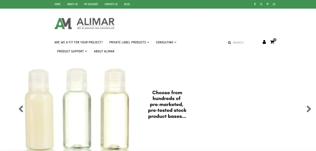 AliMarウェブサイト - 2026年プライベートラベルボディスクラブメーカートップ10 - Zicail