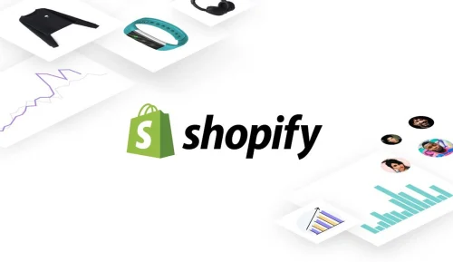 Shopifyのロゴに商品画像とデータチャートが浮かぶ - スキンケアビジネスの始め方 2026 - Zicail Shopifyのロゴに商品画像とデータチャートが浮かぶ - スキンケアビジネスの始め方 2026 - Zicail