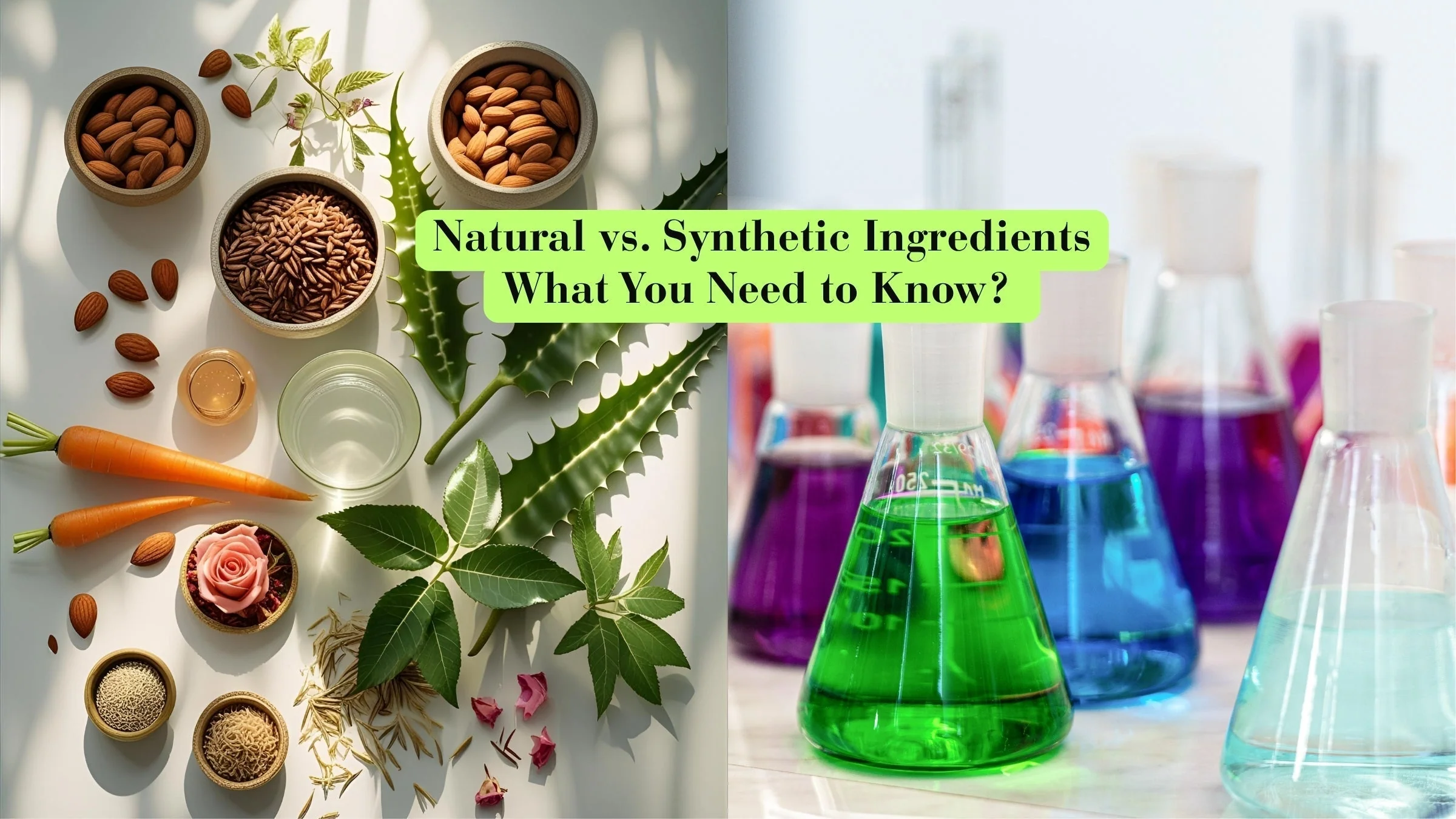 Comparison of natural vs synthetic ingredients in lab - Natural vs Synthetic Ingredients – B2B Buyer Guide 2026 - Zicail