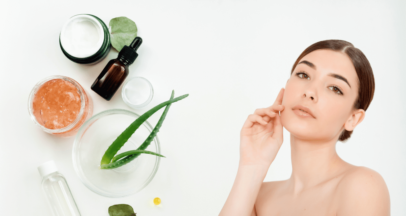 Skincare with natural extracts applied to healthy skin - Natural vs Synthetic Ingredients – B2B Buyer Guide 2026 - Zicail
